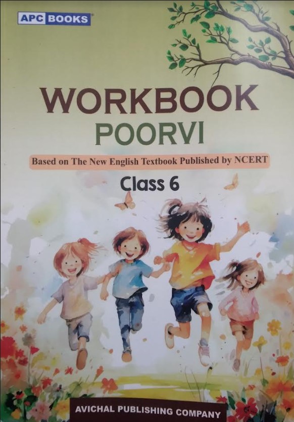 Workbook Poorvi English Class 6 APC Books